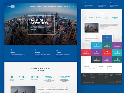 TECOM Homepage concept design homepage ui ui design uidesign ux design website