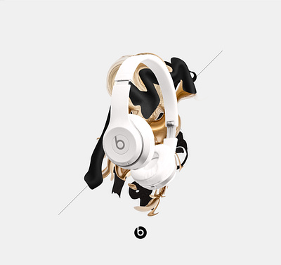 Beats - Headphones Illustration beats beats by dre headphones illustration