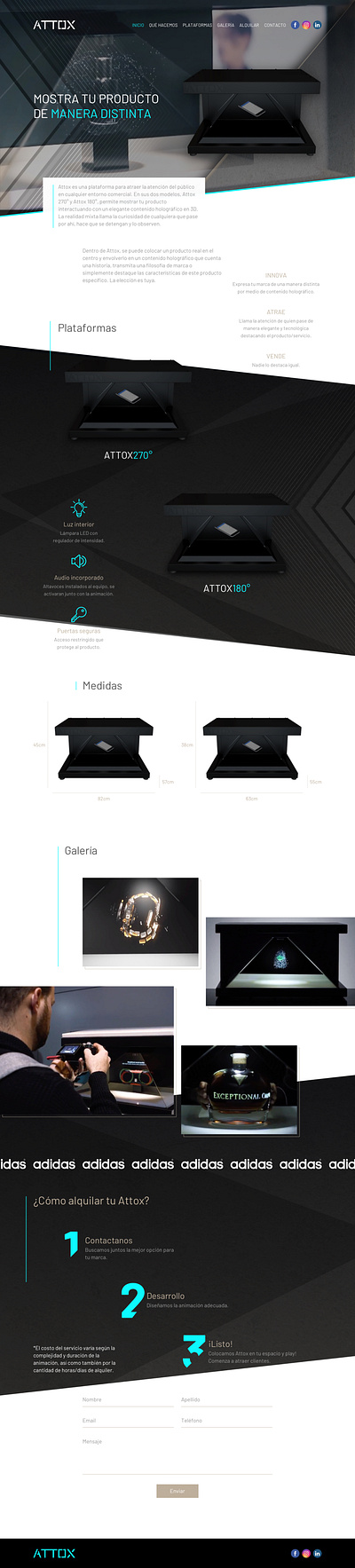 Attox - UX/UI design developer graphic motion responsive responsive design responsive web design responsive website responsive website design ui ui design uidesign ux ux ui ux design uxdesign uxui web website