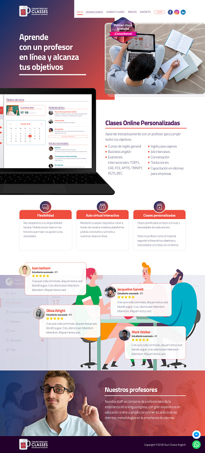 Your Choice English - Website (UX/UI) design developer graphic motion responsive responsive design responsive web design responsive website responsive website design ui ui design uidesign uiux ux ux ui ux design uxdesign uxui web website