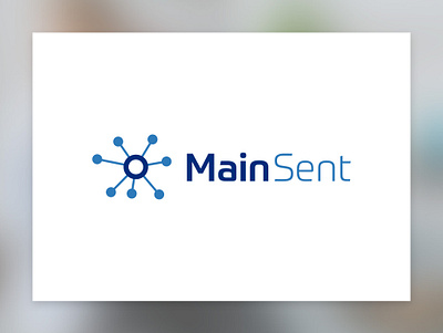 mainsent logo branding graphicdesign identity logo logo design typography vector