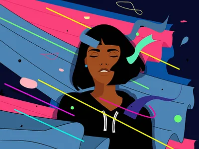 Be Still art details dribble illustration illustration art illustrations illustrator vector vectorart vectorillustration vectorillustrator wind