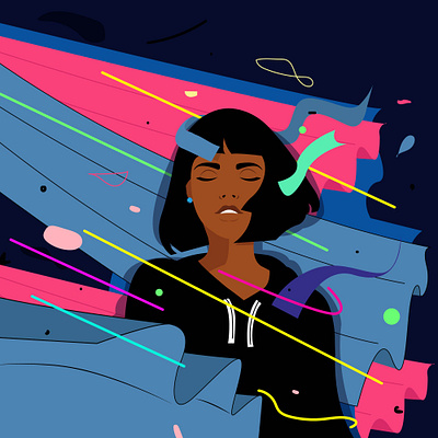 Be Still art details dribble illustration illustration art illustrations illustrator vector vectorart vectorillustration vectorillustrator wind