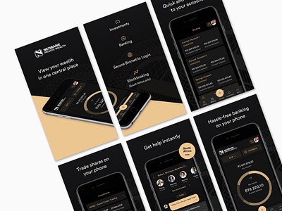 Nedbank Private Wealth @ Appstore africa appstore bank banking fintech ios ui ux