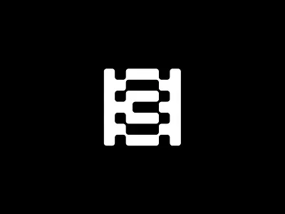3SF 🎬 3 cinema emblem film illustration letter logo logotype mase maserekt monogram movie number strand symbol three typography