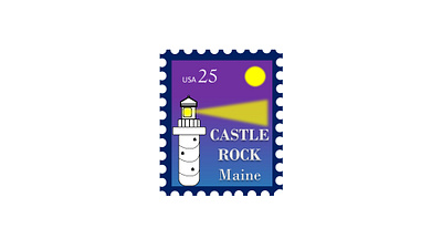 Castle Rock 25cents branding castle design icon illustration lighthouse logo rebound rock