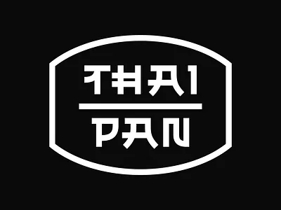 Thai Pan - Logo Proposal branding hand drawn handmade font lettering logotype restaurant type typography