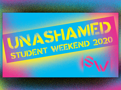 Student Weekend Killed Concept branding church dnow event spraypaint student ministry youth youth ministry