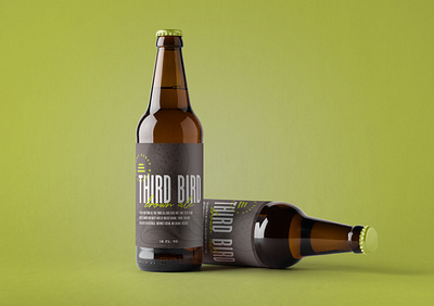 Brown Ale Bottle Mockup ale beer beer label beverage beverage packaging branding brewery brewery branding graphic design label design logo mockup packaging design visual identity