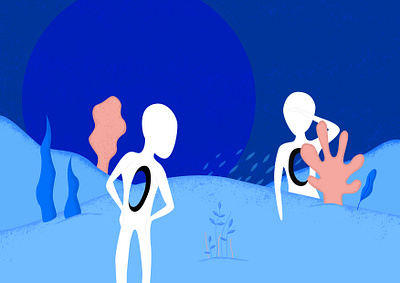 Looking for something illustration