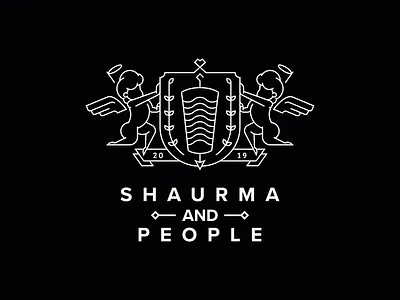 Shaurma and People adobe adobeillustration art borabula design illustration logo logotype vector vectorart