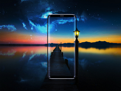 The reality in front of your eyes mokeup phones photoshop samsung galaxy