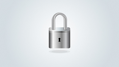 3D Padlock Icon Design in Adobe Illustrator 3d art chrome design icon icons icons design illustration padlock vector vector art vector artwork