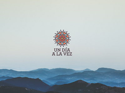 Un Día a la Vez branding consciousness illustration logo mandala spirituality
