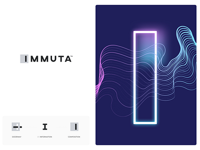 Immuta Branding abstract brand guidelines branding branding agency branding design clean design immuta logo modern simple