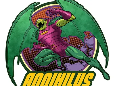 ANNIHILUS character comics creature design marvel monster robot