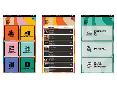 Festival Pinheiros - App app design ux