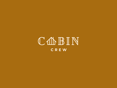 Cabin Crew cabin clothing clothing brand company crew identity logo rustic woods