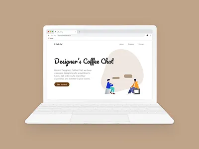 Landing page daily 100 challenge dailyui dailyui 003 dailyuichallenge desktop landingpage leeseul macbook ui uidesign website