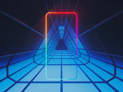 Tunnel. 3d branding cinema4d idea illustration mograph motiongraphics octane typography ui