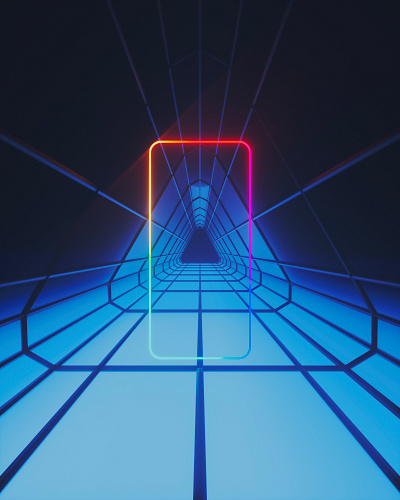 Tunnel. 3d branding cinema4d idea illustration mograph motiongraphics octane typography ui