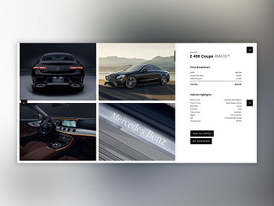 Car Dealer Inventory automotive car dealer design inventory layout typography ui ux web design