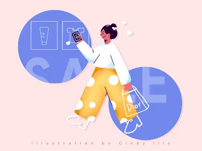 双11 -- shopping design illustration shopping ui 插画 设计 购物