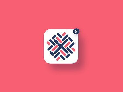 app icon design for Gexu consulting group app icon branding design icon icon app identity illustration ios logo mobile ui web x x letter x lines