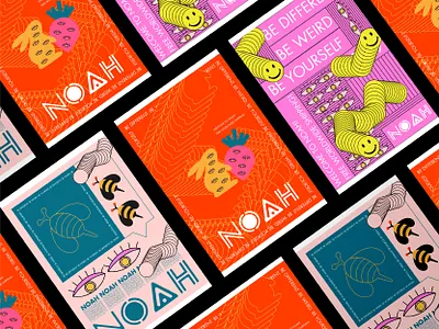 Noah Branding poster poster design