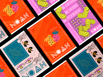 Noah Branding poster poster design