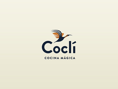 Cocli logotype bird bird logo birdlogo blue cocli design fly logo food gold logo logodesign logos logotype rejected restaurant