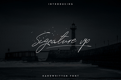 Signature vp - Handwritten font animation branding icon illustration illustrator lettering logo minimal type typography vector