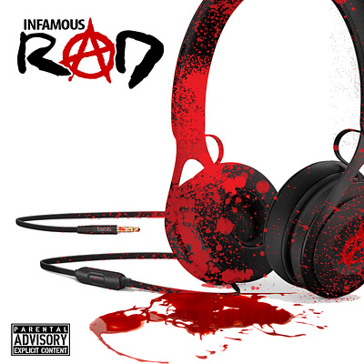 Hip Hop Rap Album Cover 2019 The Real Me by Infamous RAD album album art album cover b rad hip hop hiphop infamous lyrics rad rap rapper sadboy songwriting soundcloud the real me