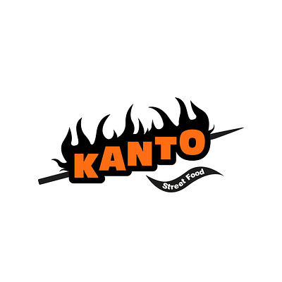 Kanto Street Food design illustration logo