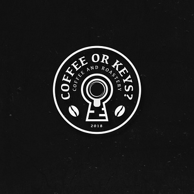 CoffeeKeys logo design identity design logo vector