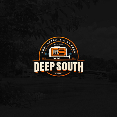 DeepSouth logo design identity design logo vector
