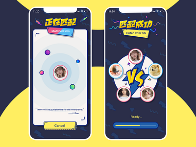 Game matched ui design illustration sketch ui ux