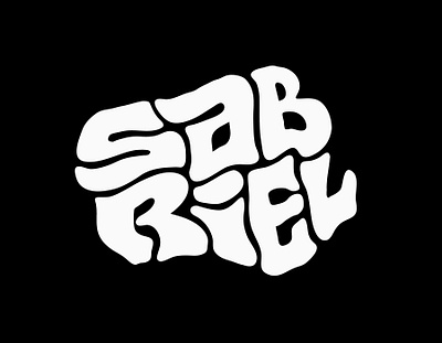 Sabriel album cover artist artwork clientwork custom lettering hand drawn handlettering itsjerryokolo jerryokolo logo designer logodesign logotype logotype designer music music art musican procreate typography