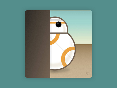 36daysoftype(ish) 2017 - B 2017 2d 36daysoftype affinity designer bb 8 droid illustration lettering starwars typography vector