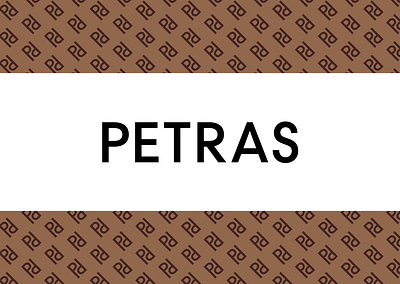 PETRAS branding clothing concept custom custom type fashion font logo logo design