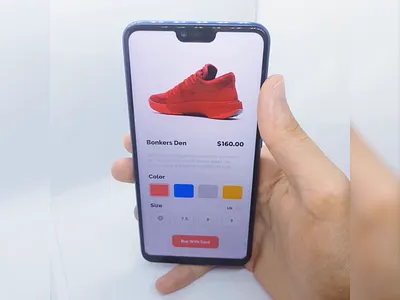 Shoe Shop 3d animate animation app app design color design e commerce interaction interactiondesign interface motion motion design product shoe shoes shop ui ux
