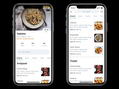 Careem NOW - Menu Experience animation basket button careem careem now checkout customize customized deliveroo delivery food menu spring uber uber eats ux