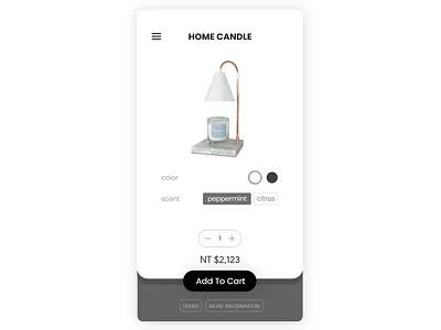 Daily UI 033 Customize Product 033 app customize product dailyui design