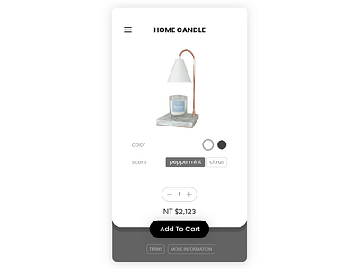 Daily UI 033 Customize Product 033 app customize product dailyui design