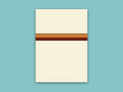 Breaking Bad Poster Minimal breakingbad graphic illustration minimal poster typography vector