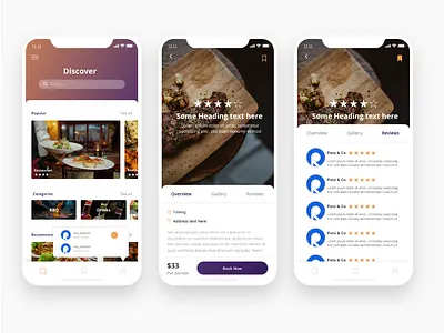 Nohalt app design ui