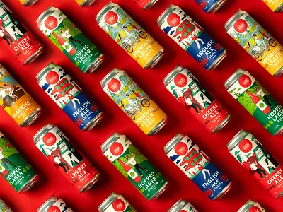 Varka. Craft Beer Design animation beer branding brandingdesign character characterdesign design flat packaging packagingdesign unblvbl