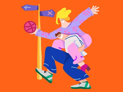 Hello Dribbble, I'm Alevtina! art artwork character character concept character design character illustration color illustration illustration art person vector