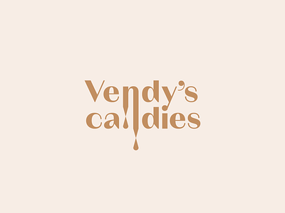 Vendy’s Candies – logotype & branding baker bakery bakery logo branding candies candy identity logo logotype pastries pastry pastry shop serif shop sweet sweet shop typography