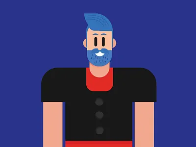 man art cartoon character design illustration illustrator man vector